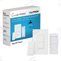 LUTRON In-Wall 3-Way Smart Switch Kit: Smart Switch Remote Kit, White, Wireless, Lutron, P-PKG1WS-WH. Key specifications — Includes: Wall Plate; Product Type: Smart Switch Remote Kit; Brand: LUTRON; Manufacturer Part Number: P-PKG1WS-WH; Color: White; Compatible with Brand: Lutron; Lighting Technology: Halogen, Incandescent.