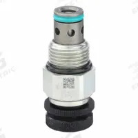 PARKER Threaded Cartridge Valve: Steel, Block-Mounted, Two Positions, Normally Closed, Two-Way (MPN NVH101K). Key specifications — attr1012059: NVH101K; attr1250696: NVH081; attr1011632: Knob; attr1011634: Steel; attr1011635: PARKER; attr1011636: Steel; attr1011644: C10-2.