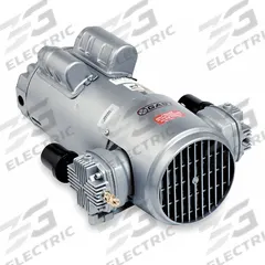 GAST Piston Air Compressor: 1 hp, 1 Phase, 115/230V AC, 100 psi Max Continuous Pressure, 5.35 cfm (MPN 6HCA-12-M616NEX). Key specifications — attr50761: 115/230V AC; attr50712: GAST; attr51763: 1.