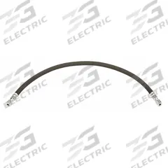Power Steering Hose: Rubber, 8 mm_10 mm Tube Connection Size, 30 in Hose Lg (MPN PS130M). Key specifications — Thread Size: M10; Material: Rubber; Product Type: Power Steering Hose; Brand: SUR&R.