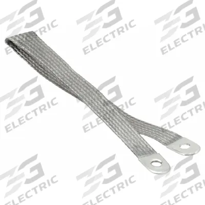QUICKCABLE Ground Strap Braided: Ground, 24 in Overall Lg, 1 1/2 in Overall Wd - Ground Straps