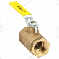 APOLLO Manual Two-Way Ball Valve: 1 in, Bronze, Straight, FNPT x FNPT, 600 psi Max. Pressure (CWP) (MPN 70-105-41). Key specifications — Brand: APOLLO; Handle: Lever.