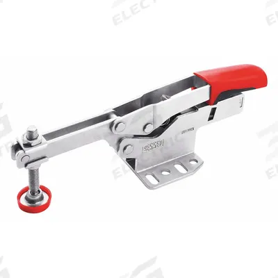 BESSEY Auto-Adjust Toggle Clamp: Std Horizontal Handle, Flange Base Mounting, 3.03 in Arm Lg - Auto-Adjusting Toggle Clamps