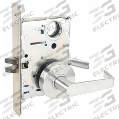TOWNSTEEL Door Lockset: Passage Lever Locksets, Chrome, ADA Compliant, Interchangeable Core (MPN MSS-01-S-626). Key specifications — Ligature Resistance: Not Ligature-Resistant; Brand: TOWNSTEEL; Lockset Function ANSI Code: F01; Visual Indicator Message: No Message; Lockset Style: MS Sentinel; ADA Compliant: Yes; Finish: Satin Chromium-Plated.