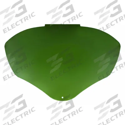 UVEX BY PIP Face Shield Visor: 14 1/4 in Overall Wd, 9 1/2 in Overall Ht - Welding Replacement Visors