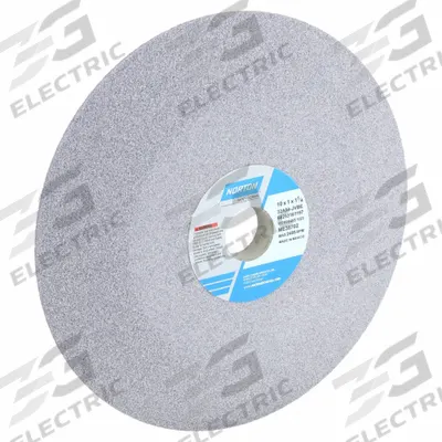 NORTON Dish Grinding Wheel: Type 12, 10" x 1" x 1 1/4" - Grinding Wheels for Moderate-to-Heavy Grinding of Tool Steels