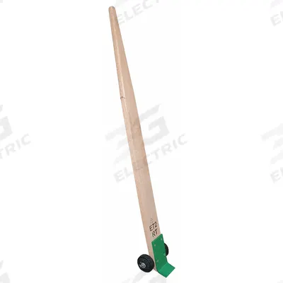 APPROVED VENDOR Pry Bar Dolly: 5,000 lb, Wood, 80 in Handle, Steel - Wood Handle & Steel Nose Plate Pry Bar Lever Dollies