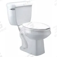 ZURN Tank Toilet: EcoVantage®, ADA Compliant, Left Hand Trip Lever, 1.1 gpf Gallons per Flush (MPN Z5561). Key specifications — Flush Handle Type: Left Hand Trip Lever; Features: High Efficiency; Toilet Mounting Type: Floor; Color: White; Brand: ZURN.