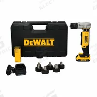 DEWALT Cordless Swaging Tool: Copper, 2 Ah Battery Capacity, DCB203, 20V MAX, 20 V Volt (MPN DCE450D1). Key specifications — attr1286731: Charger; attr1286737: 20V MAX; attr1286738: DCB203; attr1286739: DEWALT; attr1286740: Copper.