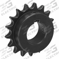 TSUBAKI Single Strand Sprocket: 50, For 5/8 in Chain Pitch, 1 7/16 in Bore Dia, 17 Teeth, Steel (MPN 50B17F-1G). Key specifications — Brand: TSUBAKI.