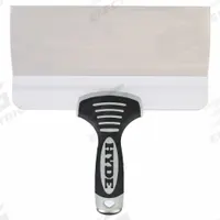 HYDE Taping Knife: Bld. Mat. Stainless Steel, Hdl. Mat. Plastic, Bld. Shp. Straight (MPN 09333). Key specifications — attr1004888: HYDE.