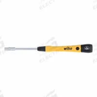WIHA Nut Driver: Straight, Metric/SAE, Precision Nut Driver, 5/32 in Hex Size, 60 mm Overall Lg (MPN 27774). Key specifications — attr1214505: WIHA.