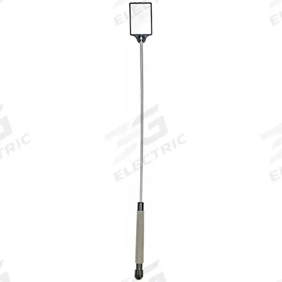 MAG-MATE Inspection Mirror: 2 1/2 in L x 1 7/8 in W Mirror Size - Heat-Resistant Inspection Mirrors