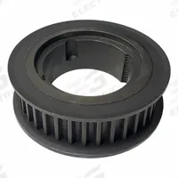 APPROVED VENDOR Timing Belt Pulley: Modified Curvilinear, Bushed, For GT Timing Belt Section, Steel (MPN 29-8MX21-1108). Key specifications — Brand: APPROVED VENDOR; Finish: Black Oxide; For Belt Series: Polychain® GT® Carbon™; For Bushing Size: 1108.