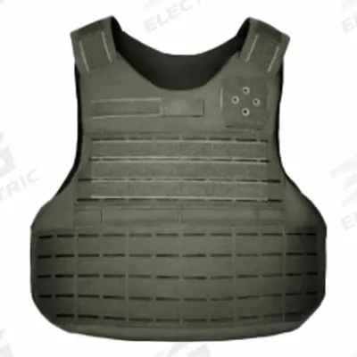 GH ARMOR SYSTEMS Body Armor Vest: Green, Unisex, 500 Denier Cordura Nylon, Hard Plate - Tactical Plate Carrier Vests