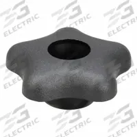 INNOVATIVE COMPONENTS Hand Knob: 5 Point, Plastic, 1/4" Thread, 1 in Thread Lg, 2.27 in Dia (MPN GNH1-HEX5SA----). Key specifications — Brand: INNOVATIVE COMPONENTS.