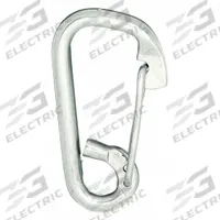 LUCKY LINE PRODUCTS Spring Snap: 1 Snaps, 1,432 lb Working Load Limit, Wire Gate, Stainless Steel (MPN 4GGP8). Key specifications — Application Restrictions: Not For Lifting; Brand: LUCKY LINE PRODUCTS; Opening Type: Wire Gate.