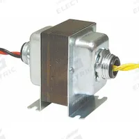 FUNCTIONAL DEVICES INC / RIB Class 2 Transformer: 20 VA Power Rating, 208V AC, 24V AC, Dual Hub/Foot (MPN TR20VA002). Key specifications — Brand: FUNCTIONAL DEVICES INC / RIB; Connection - Primary: Wire Lead; Connection - Secondary: Wire Lead; Input Voltage: 208V AC; Mounting: Foot; Output Voltage: 24V AC.