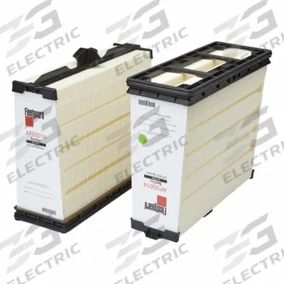FLEETGUARD Automotive Air Filter: Engine, 16 5/16 in Outside Dia - Bottom - Panel Engine Air Filters