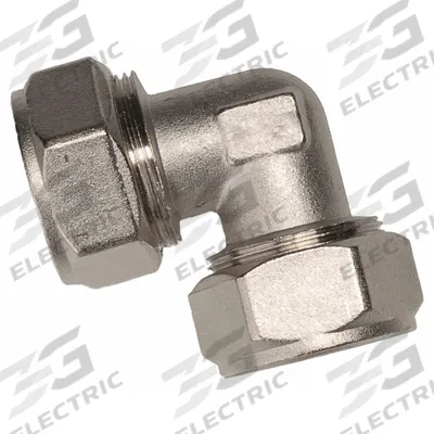 RAPIDAIR Compression Fitting Elbow: 1 1/4 in OD 1 1/4 in OD Fitting Size - Compressed Air System Brass Compression Tube Fittings