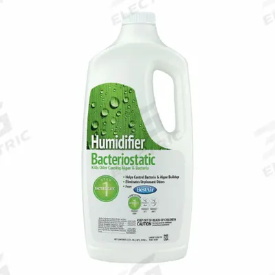 BestAir Bacteriostatic: Algae and Bacteria Inhibitor/Water Treatment, 394WU4 - Cleaning Chemicals for Humidifiers