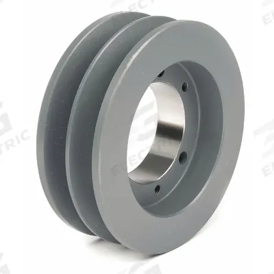APPROVED VENDOR V-Belt Pulley: C85, 2 Groove, 8.9 in OD, Bushed Bore, SF - Bushed-Bore Cast-Iron V-Belt Pulleys