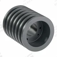 APPROVED VENDOR V-Belt Pulley: B44, 6 Groove, 4.75 in OD, Bushed Bore, SD, Quick Detachable (MPN 6B44SD). Key specifications — Pulley Industry Number: B44; Pitch Diameter: 4.4 in (5L, B); For Belt Section (broad, with similar types): 4L, A, or AX.