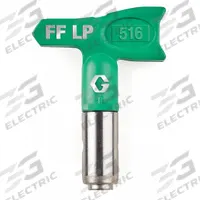 GRACO Airless Spray Gun Tip: Tips for Airless Spray Guns, Airless Spray Gun Tip, 0.016 in Tip Size (MPN FFLP516). Key specifications — Product Type: Airless Spray Gun Tip; Compatible with Manufacturer Model Number: 246215; Brand: GRACO; Includes: Guard Combination; Color: Green; Compatible with Series: RAC X; Product Grouping: Tips for Airless Spray Guns.