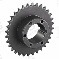 TSUBAKI Sprocket: For 40 Chain, 32 Teeth, 5.101 in Pitch Dia, 5.377 in Outside Dia, Steel (MPN 40P32). Key specifications — Brand: TSUBAKI; Required Bushing Series: P1.