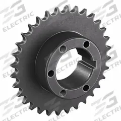 TSUBAKI Sprocket: For 40 Chain, 32 Teeth, 5.101 in Pitch Dia, 5.377 in Outside Dia, Steel (MPN 40P32). Key specifications — Brand: TSUBAKI; Required Bushing Series: P1.