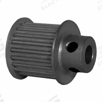 DAYTON Timing Pulley: Modified Curvilinear, Fixed, For GT Timing Belt Section, For 15 mm Belt Wd (MPN 21-3P15-6FA3). Key specifications — Brand: DAYTON; Finish: Clear Anodized; For Belt Series: Powerhouse®.