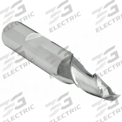 CLEVELAND Keyway End Mill: HSS, 2 Flute, 1/4" Mill Dia, 1/2" LOC, 2-7/16" OAL (MPN C41676) - High-Speed Steel Keyway End Mills