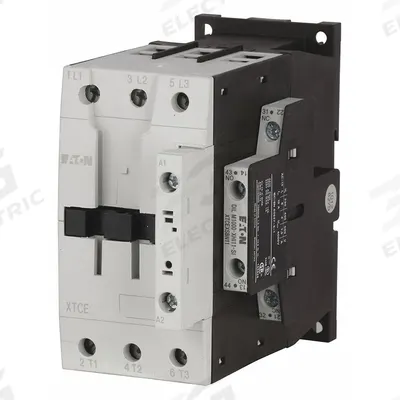 EATON Magnetic Contactor: Non-Reversing, 3 Poles, 3NO Contacts, 72 A - Non-Reversing IEC Contactors