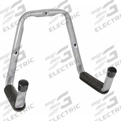 APPROVED VENDOR Hook: Nail-In, 75 lb Wt Capacity, 2 Points per Hook, Gray - Foam Padded Hooks