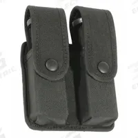 BLACKHAWK Magazine Pouch: Black, CORDURA®, For 2 1/4 in Belt Wd (MPN 44A056BK). Key specifications — attr188437: Black; attr188438: CORDURA®; attr188431: Magazine Pouch.