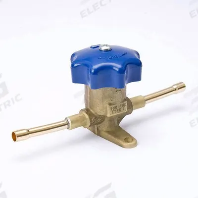 MUELLER Diaphragm Valve: 1/4 in Female Sweat, Extended Lg Body - Sweat-to-Sweat Connection Diaphragm Valves