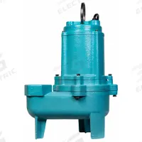 LITTLE GIANT Sewage Ejector Pump: Cast Iron, Single Phase, 2/5 hp, 115V AC, 2 in Max. Dia. Solids (MPN 509413). Key specifications — Impeller Material: Nylon; Rated Voltage: 115V AC; Brand: LITTLE GIANT; Discharge Orientation: Vertical; Switch: Not Included.