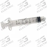 APPROVED VENDOR Dispensing Syringe: Manual, 3 mL, Luer-Lock Connection, Translucent, 10 PK (MPN 5FVD8). Key specifications — Actuation: Manual; Product Type: Disposable Luer-Lock Syringe; UV Resistant Body: No; Hub Connection Type: Luer-Lock; Color: Translucent; For Use With: Reusable and Disposable Dispensing Needles; Material: Polypropylene; Brand: APPROVED VENDOR.