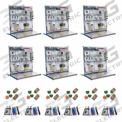 LEARNLAB Training System: Hands-On VFD - Variable Freq Motor Drive Training, Freestanding - Variable Frequency Drives Training Systems