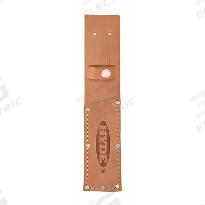 HYDE TOOLS Tool Sheath: For 1 3/4 in Belt Wd - Max, 1 Pockets - Synthetic Leather Tool Sheaths