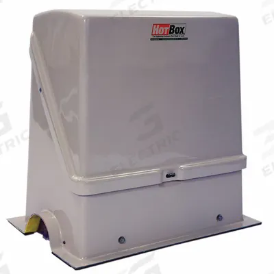 HOT BOX Valve Enclosure: Fiberglass, 28 in Overall Ht, 13 in Overall Wd, 39 in Overall Lg - Valve Enclosures