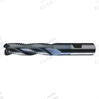 CLEVELAND Roughing End Mill: Cobalt, TiCN Coated, 5 Flute, Coarse Pitch, 1" Mill Dia, 3" LOC (MPN C31307)
