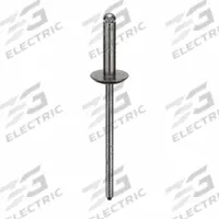Blind Rivet,1 21/25" L,1/8" dia,PK500: Inch, 1 27/32 in Overall Lg, 17/32 in Body Lg, Steel, 500 PK (MPN U34131.012.0046). Key specifications — Brand: APPROVED VENDOR.