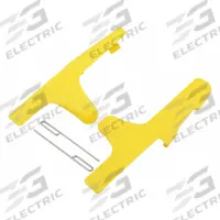 BRADLEY Eye and Face Wash Cover Kit: S45-2676, Compatible with Halo, Plastic, Yellow. Key specifications — Manufacturer Part Number: S45-2676; Material: Plastic; Compatible Mfr Part No: S19-224PDCFW, S19-224DCFW; Part: Dust Cap; Compatible with Series: Halo; For Use With: Eye/Face Wash.