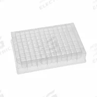 MTC BIO Well Plate: Non-Sterile, 96 Wells, 1.2 mL, 8.3 mm Dia, RNase/DNase Free, Square, Polystyrene (MPN DP12VS-9-N). Key specifications — Brand: MTC BIO; Body Color: Colorless; RNase/DNase Free: Yes; Well Shape: Square; Material: Polystyrene.