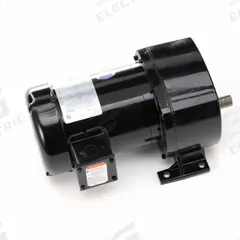 LEESON AC Gearmotor: Parallel, Single Output Shaft, 3-Phase, TEFC, 59 RPM, 496 in-lb Max Torque (MPN 107034.00). Key specifications — Brand: LEESON; Full Load Current: 2.0/1.0 A.