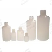 NALGENE Sampling Bottle: HDPE, 1 fl oz, 30 mL, Natural, 20-415 Screw Closure Size, Closure Included (MPN PLA-03149). Key specifications — Body Color: Natural; Closure Attached: Attached; Brand: NALGENE; Pre-Cleaned: None; Closure Included: Yes.