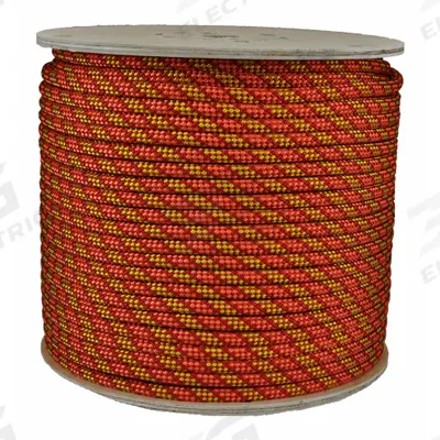 ALL GEAR Rigging and Climbing Rope: Kernmantle, 1/2 in Dia, 820 lb Working Load Limit - Rigging & Climbing Rope