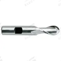 YG-1 Ball End Mill: Cobalt, TiN Coated, 2 Flute, 1-3/8" Mill Dia, 1-5/8" LOC, 4-1/8" OAL (MPN 41449CN)