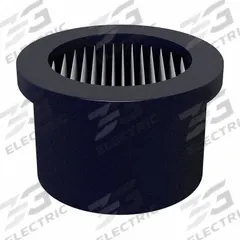 SOLBERG Pleated Filter: Polyester, 1 in Overall Ht, 1 1/2 in Outside Dia, 03, PS-03-013/PS-03-025. Key specifications — attr59866: 03; attr59869: SOLBERG; attr59875: PS-03-013.